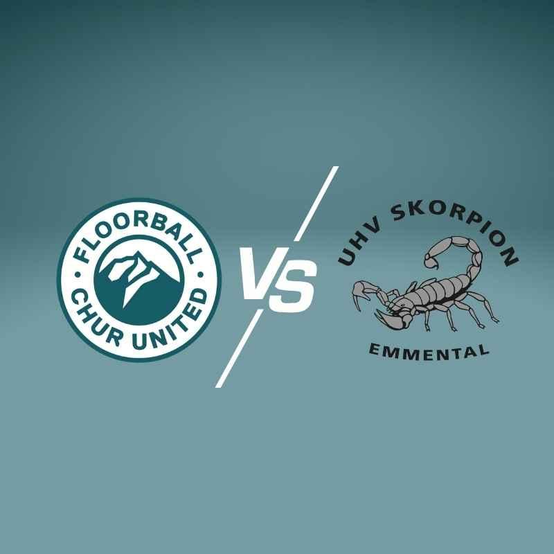01.11.26, 17:00 - Floorball Chur United vs. UHV Skorpion Emmental Zollbrück